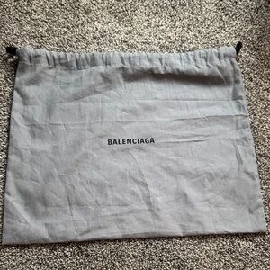 Balenciaga Charcoal Gray Dust bag